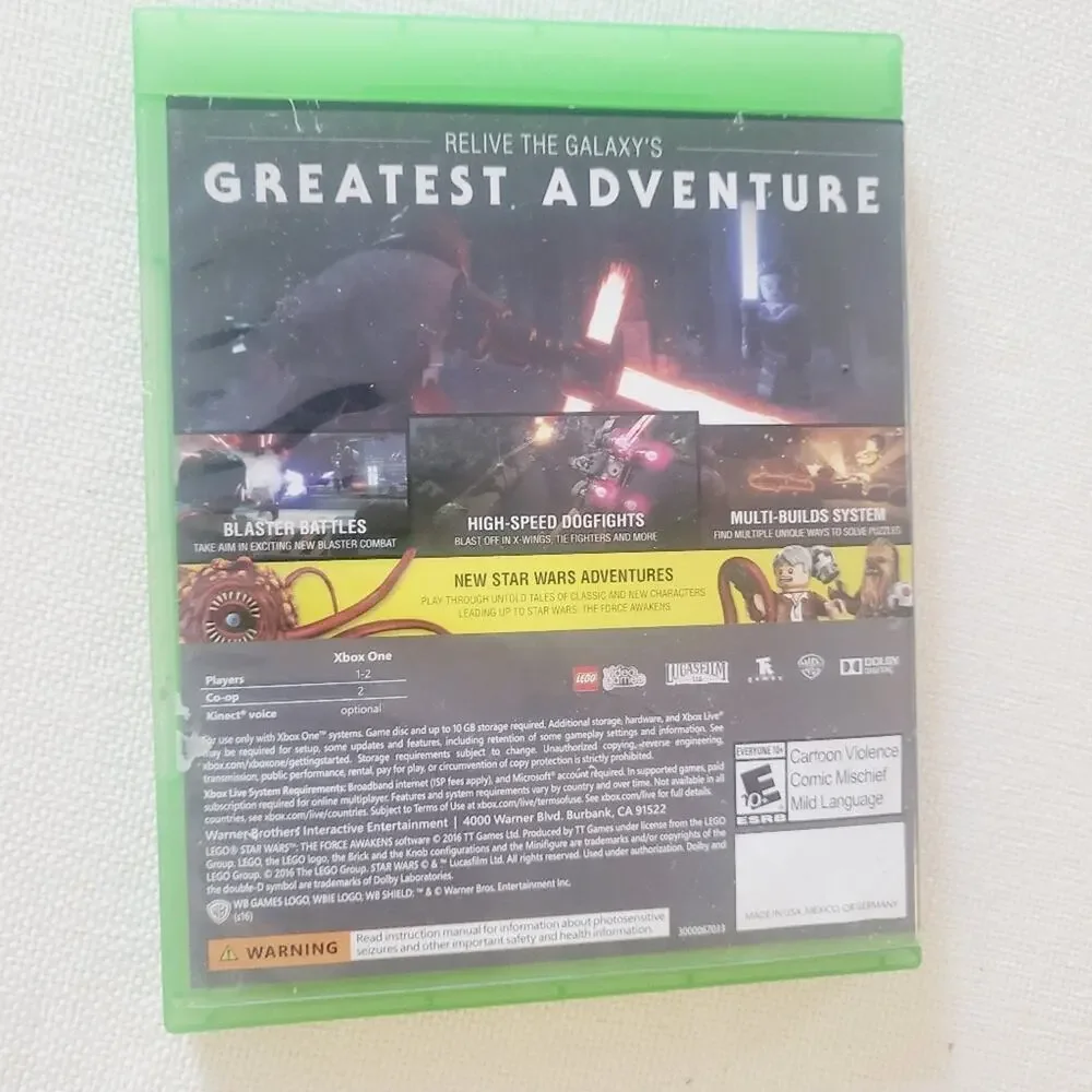 Star Wars the force awakens lego Xbox one game